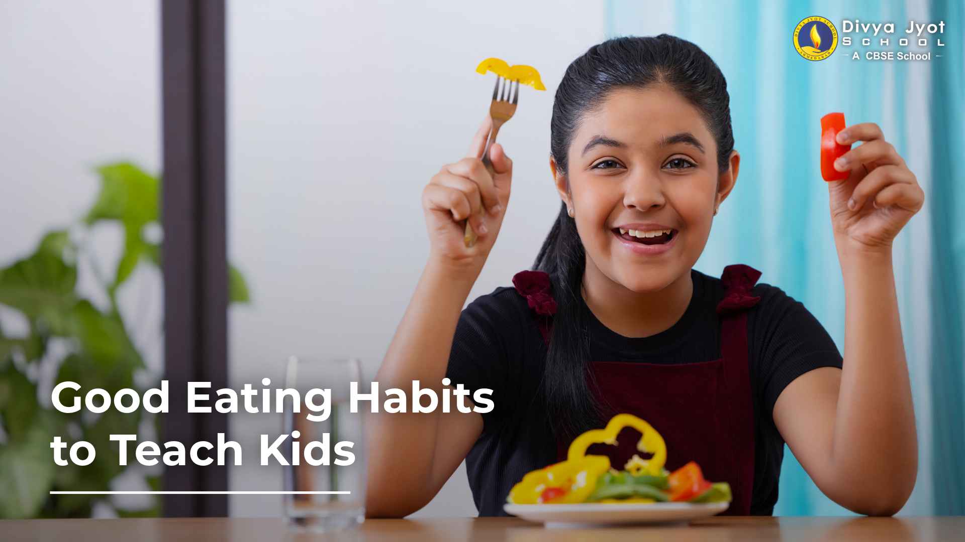 best way to teach eating healthy habits for kids